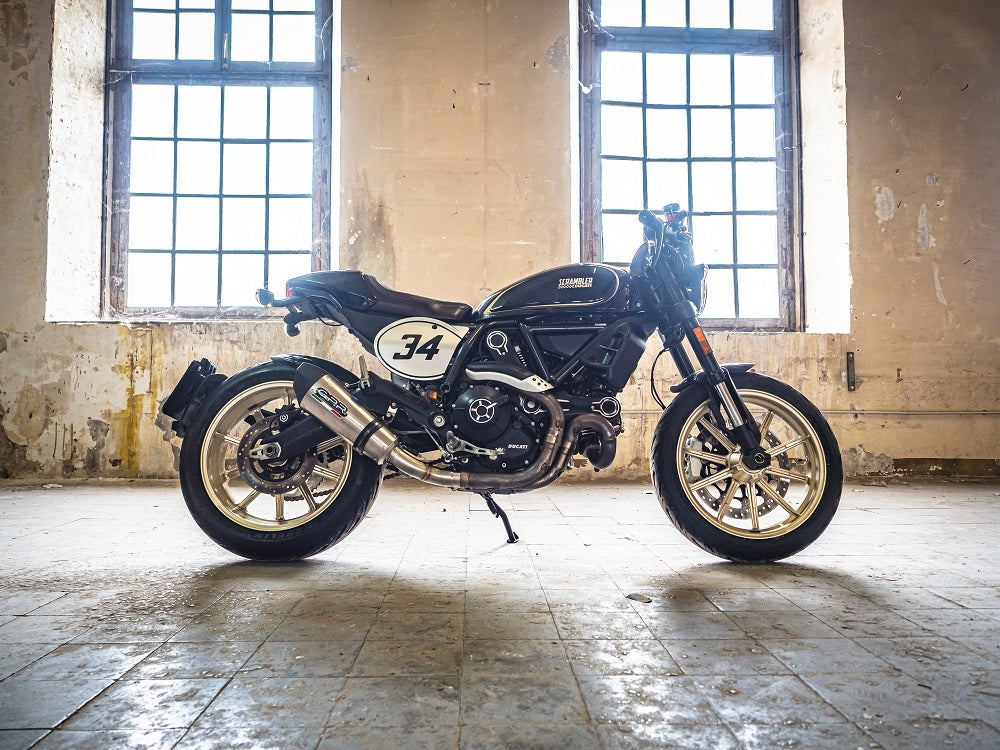 Ducati Scrambler 800 2015-2016 Exhaust GPR Slip-on Grand Prix Evo Titanium