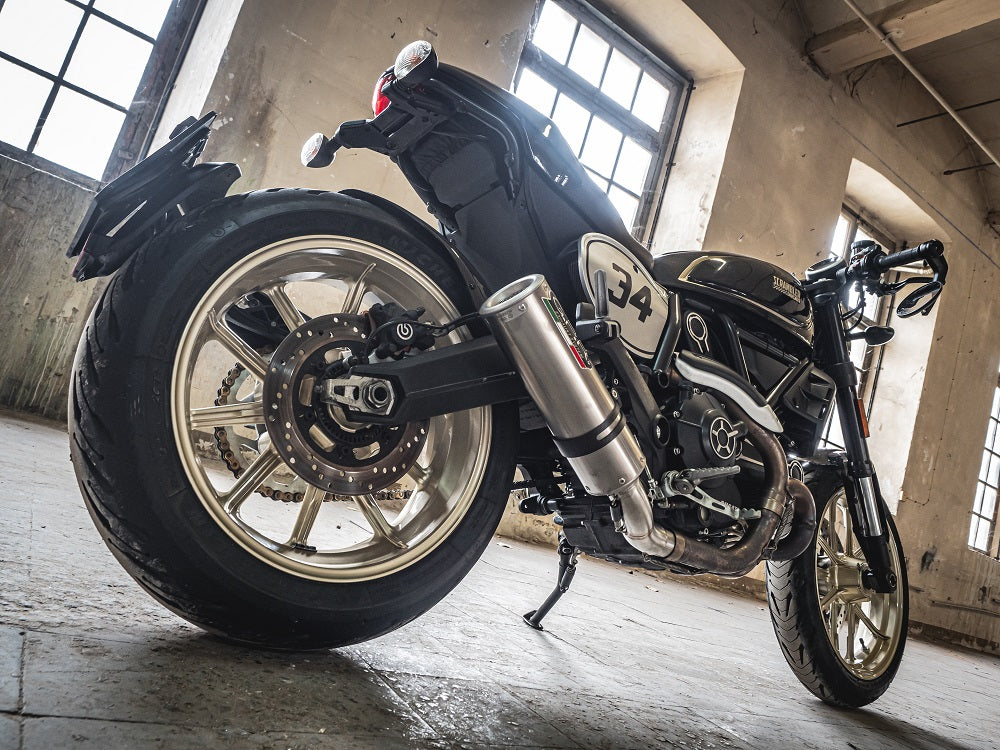 Ducati Scrambler 800 2015-2016 Exhaust GPR Slip-on M3 Titanium Natural