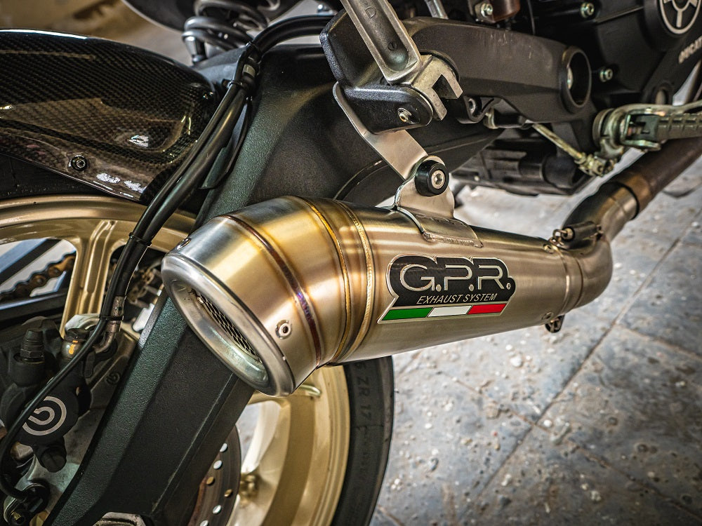 Ducati Scrambler 800 2017-2020 Exhaust GPR Slip-on Powercone Evo