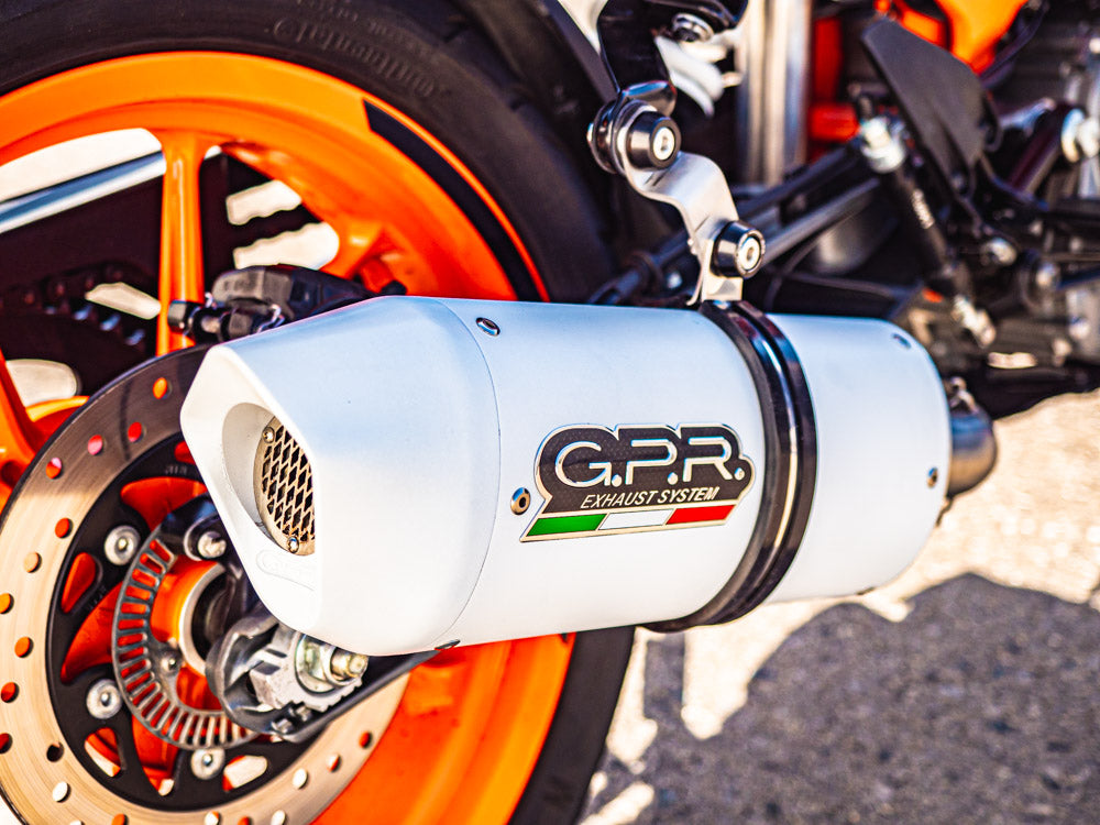 KTM Duke 390 2017-2020 Exhaust GPR Slip-on Albus Evo4