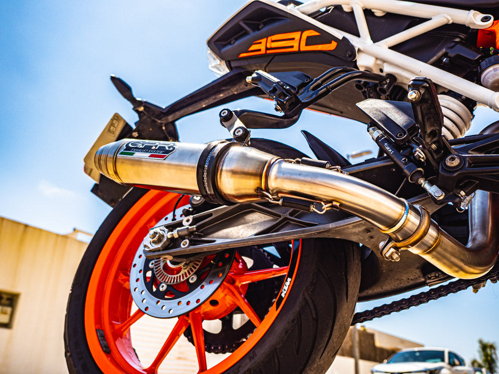 KTM 390 DUKE 2017-2020 Exhaust GPR Slip-on Deeptone Inox