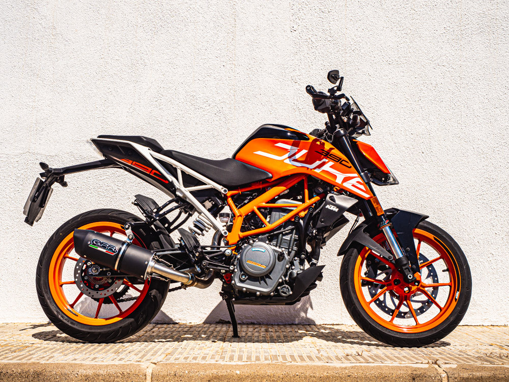 KTM Duke 200 2012-2021 Exhaust GPR Slip-on Furore Nero