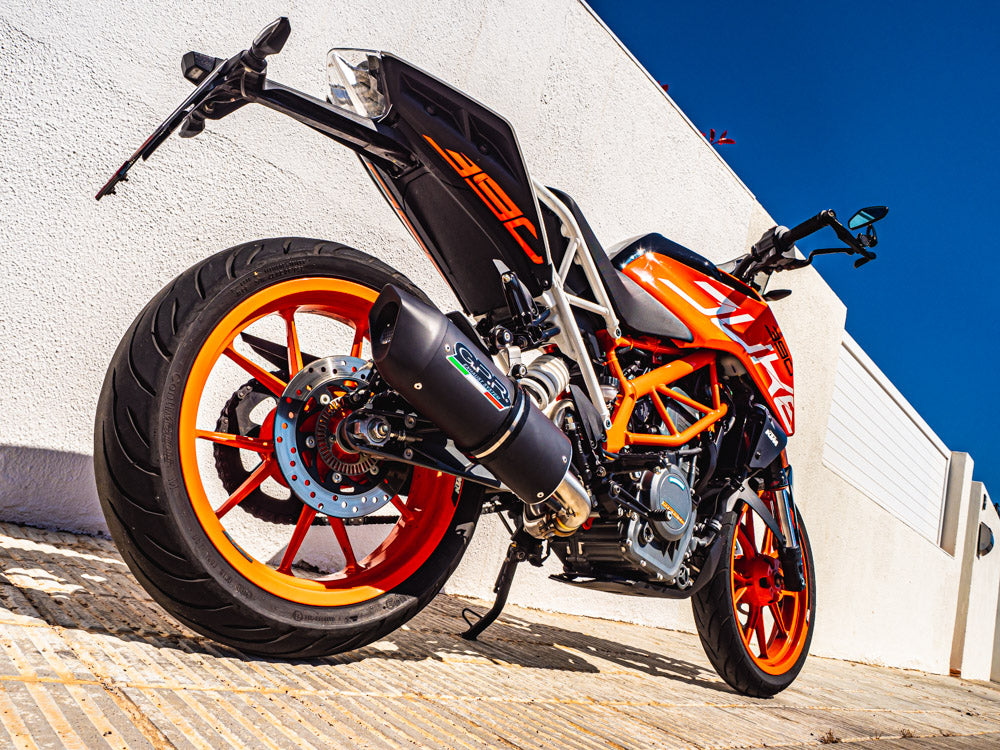 KTM Duke 200 2012-2021 Exhaust GPR Slip-on Furore Nero