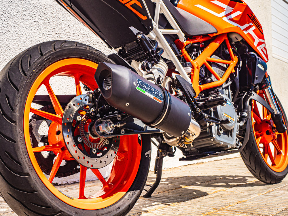 KTM Duke 125 2017-2020 Exhaust GPR Slip-on Furore Nero