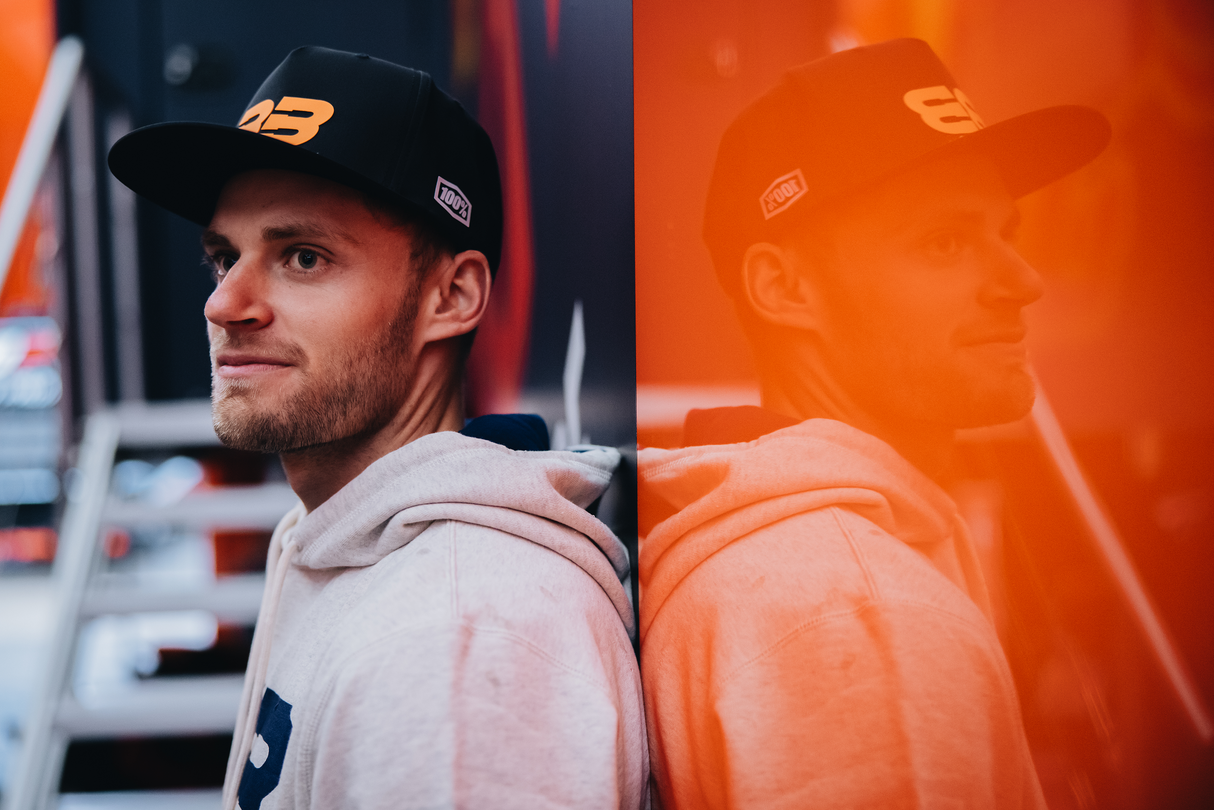 Gorra 100% BB33 - Negro/Naranja Fluo - Talla única BB-20041-485-01