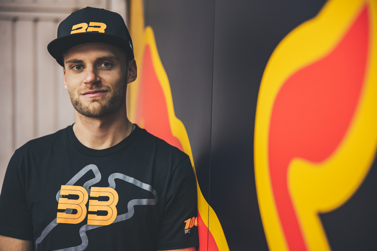 Gorra 100% BB33 - Negro/Naranja Fluo - Talla única BB-20041-485-01