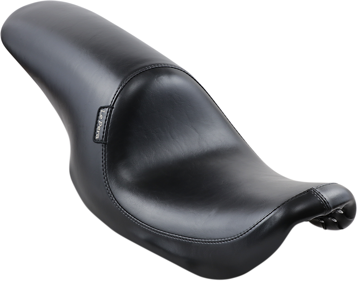 Asiento delantero LE PERA Silhouette - Largo completo - Liso - Negro - FXD '96-'03 LNU-861