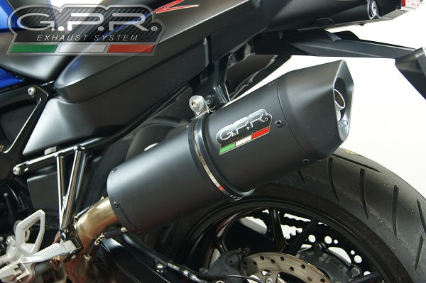 Bmw F800R 2009-2014 Exhaust GPR Slip-on Furore Nero