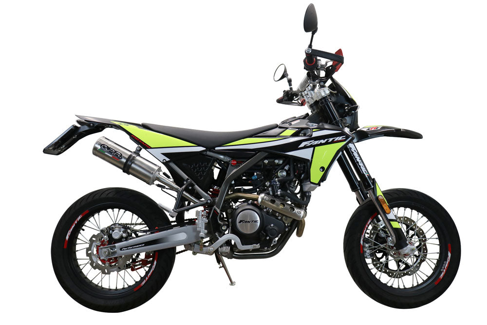 Fantic Motor 125 XMF Motard Competition/Performance 2021-2024 Exhaust GPR Slip-on M3 Inox