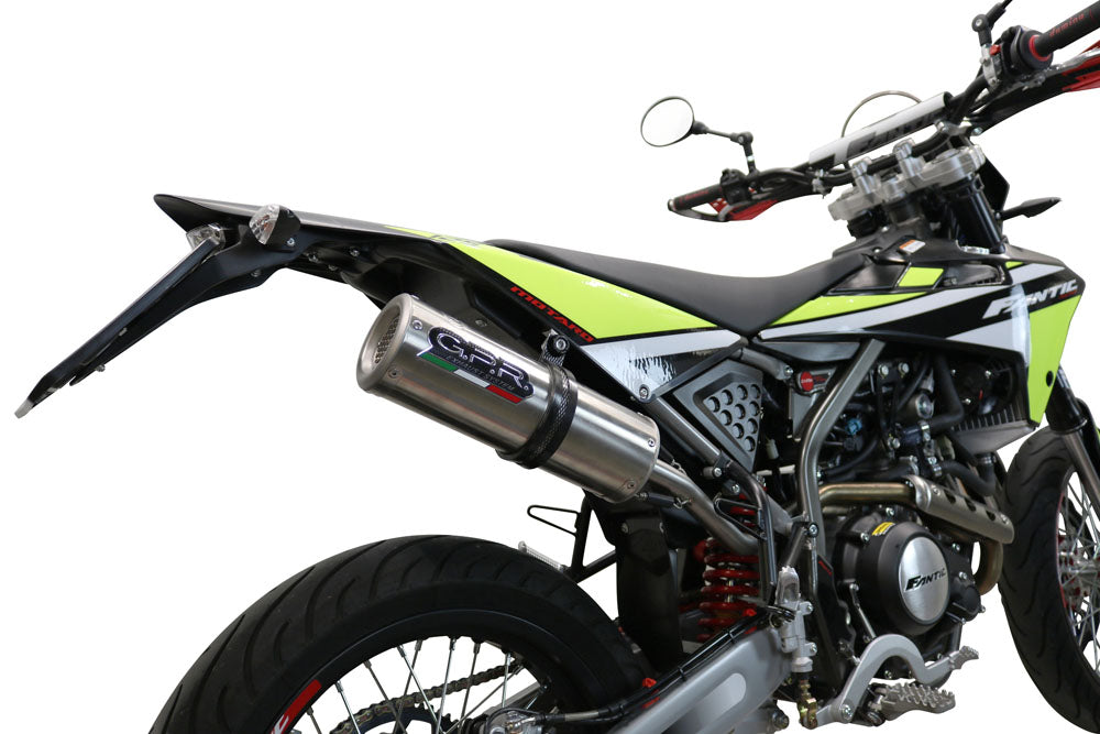 Fantic Motor 125 XMF Motard Competition/Performance 2021-2024 Exhaust GPR Slip-on M3 Inox