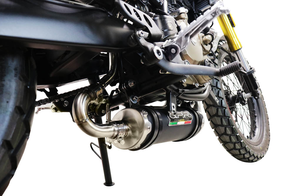 F.B. Mondial HPS 125 2021-2023 Exhaust GPR Full System Deeptone Inox - photo 8