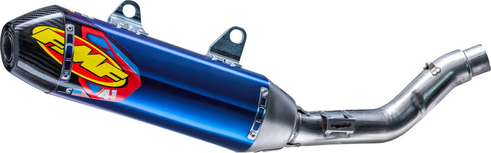 Silenciador FMF Factory 4.1 RCT Slip-On - Titanio - Tapa de fibra de carbono KX 450 2024-2025 042404 1821-2094
