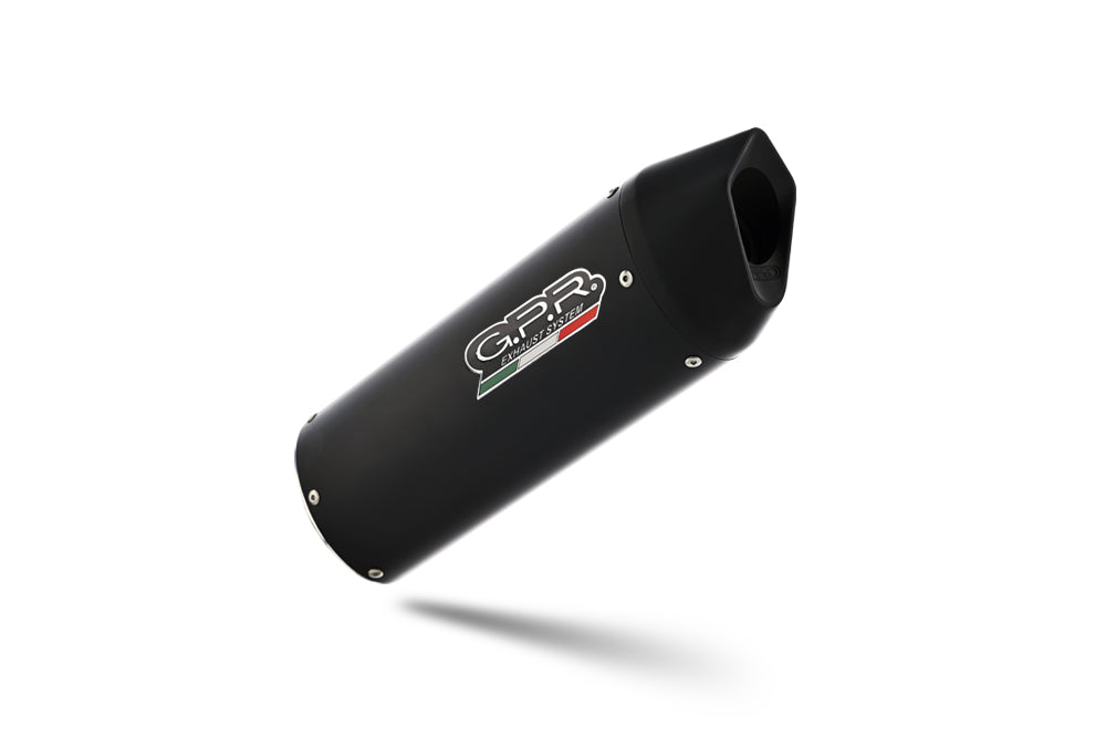 Moto Guzzi V85 TT 2019-2020 Exhaust GPR Slip-on Furore Nero