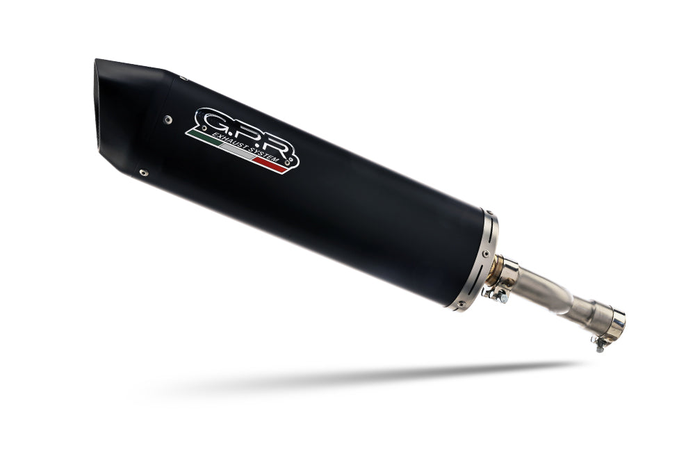 Yamaha Tricity 125 2017-2020 Exhaust GPR Full System Furore Nero