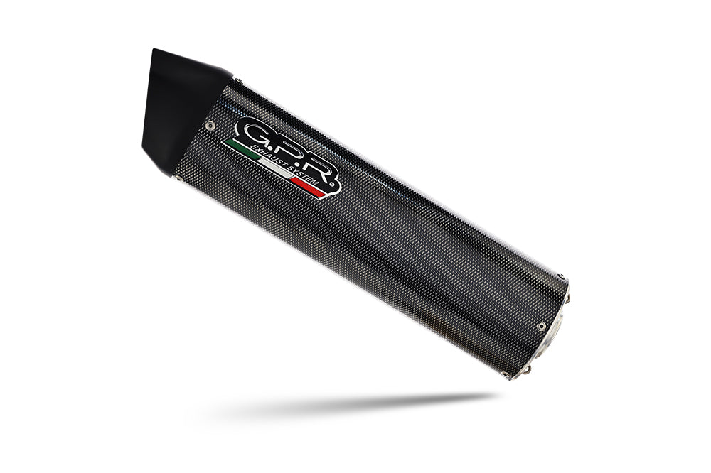 Husqvarna Terra - Strada 650 2013-2015 Exhaust GPR Double Slip-on Furore Poppy