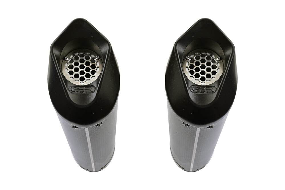 Bmw K1600GT 2022-2024 Exhaust GPR Double Slip-on Furore Evo4 Poppy