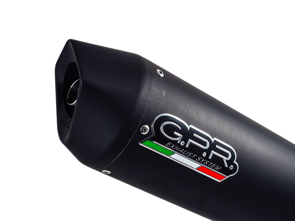 Aprilia Dorsoduro 900 2017-2020 Exhaust GPR Double Slip-on Furore Nero