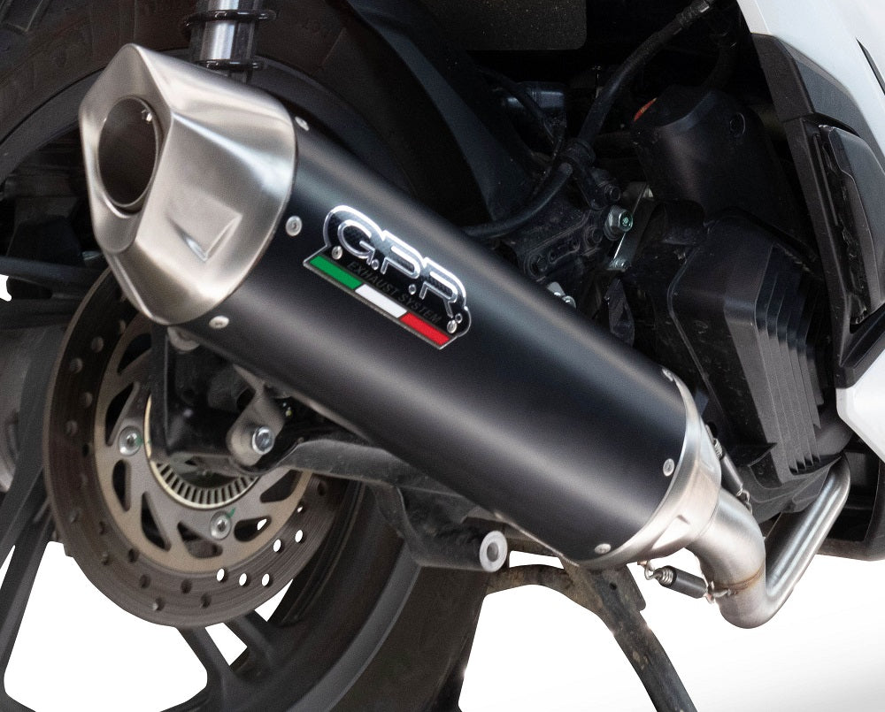 Zontes 350E 2023-2025 Exhaust GPR Full System Furore-X Scooter