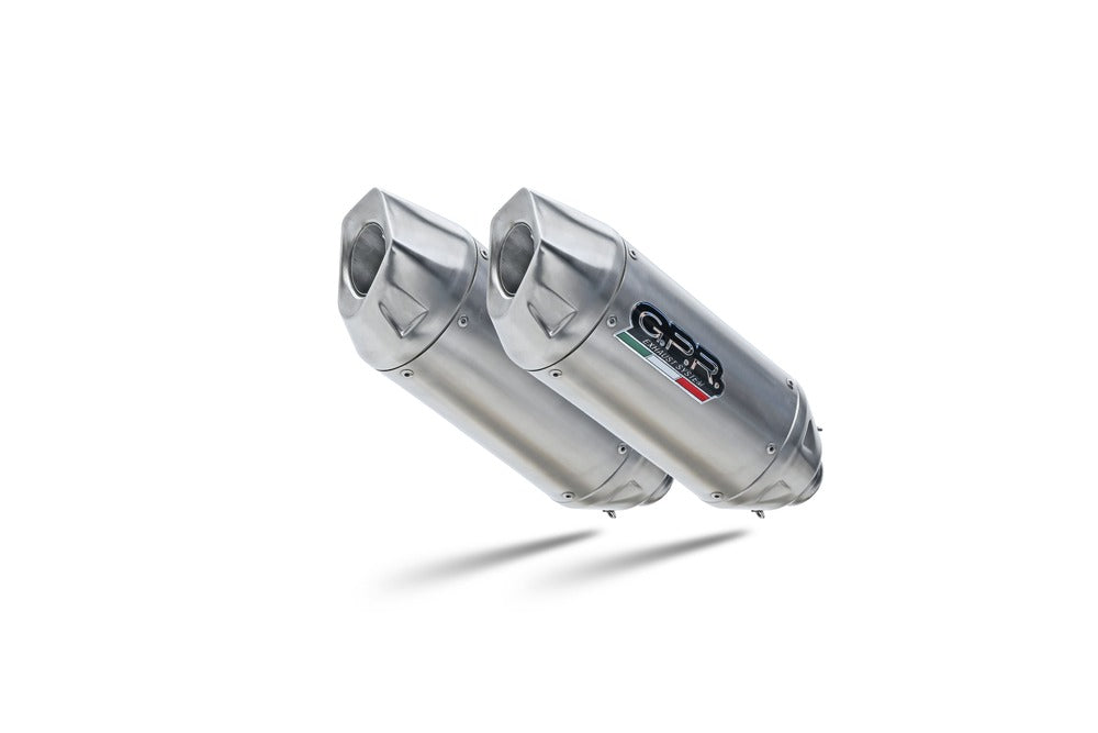 Ducati Multistrada 1100 2007-2009 Exhaust GPR Double Slip-on Furore-X Inox