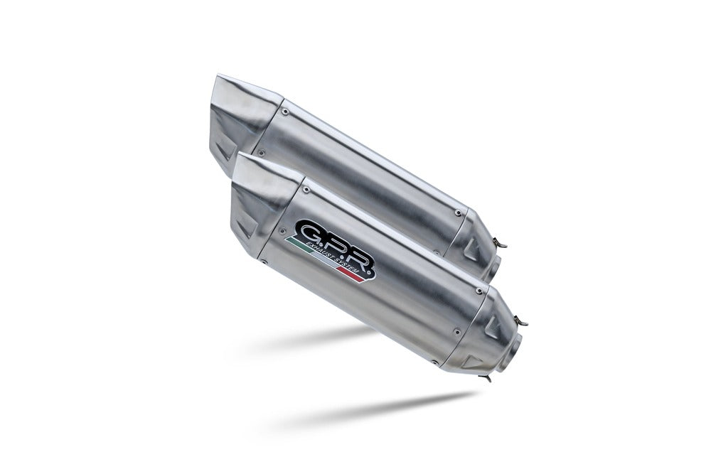 Ducati 750 Supersport S 2001-2002 Exhaust GPR Double Slip-on Furore-X Inox High Level - photo 3