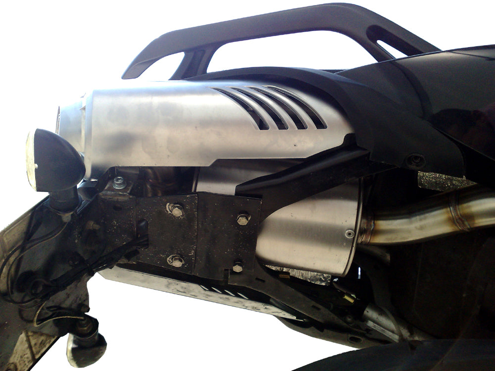 Yamaha Fz6 600-Fazer S1-S2 2004-13 Ghost Exhaust GPR Slip-on Alluminio Ghost