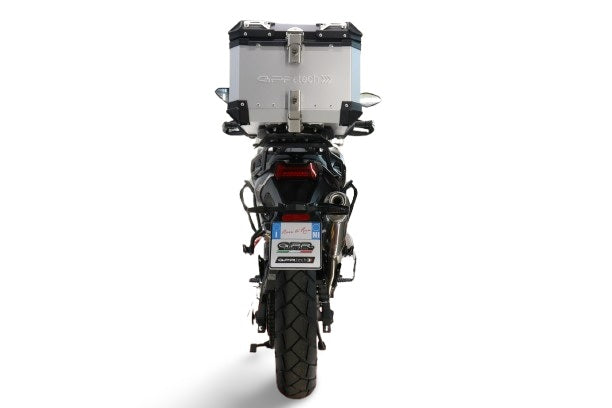Voge 625DSX 2024-2025 GPR Tech 35L Aluminum Top Case, Silver with Mounting Plate - photo 3
