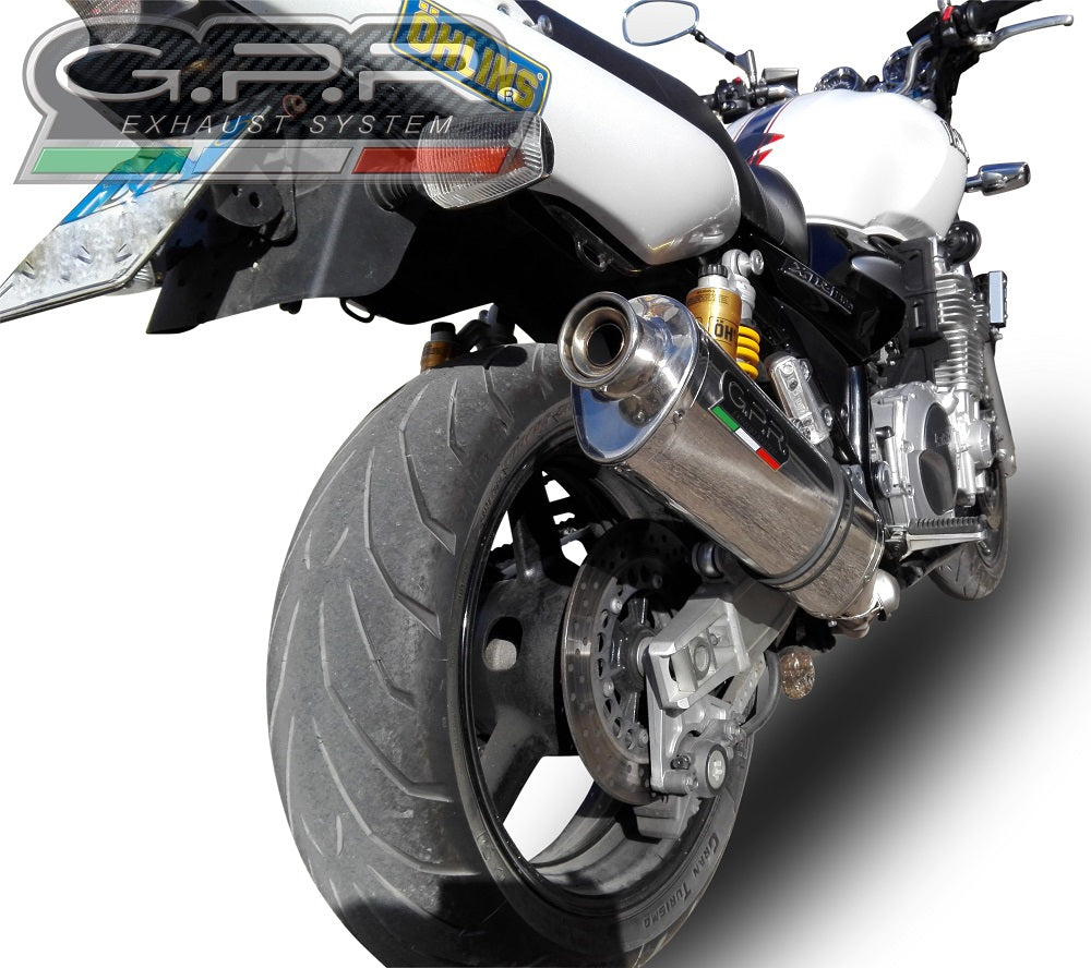 Yamaha Xjr 1300 2007-2017 Exhaust GPR Slip-on Trioval