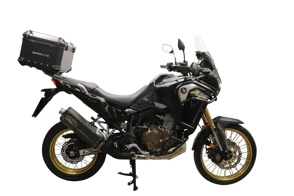Honda CRF1100L Africa Twin 2024-2026 GPR Tech 35L Aluminum Top Case, Black with Mounting Plate - photo 3
