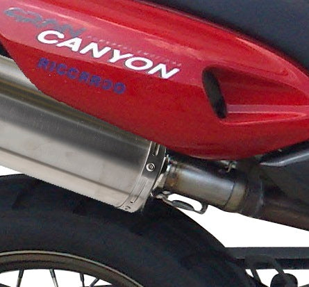 Cagiva Gran Canyon 1998-2000 Exhaust GPR Double Slip-on Trioval