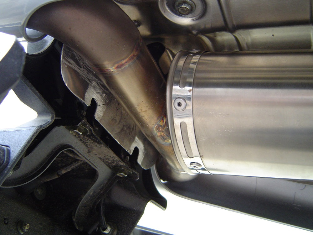Suzuki Gsr 600 2006-2011 Ghost line Exhaust GPR Slip-on Titanium Oval