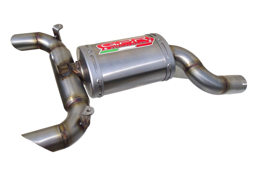 Suzuki Gsr 400 2006-2011 Ghost line Exhaust GPR Slip-on Alluminio Ghost