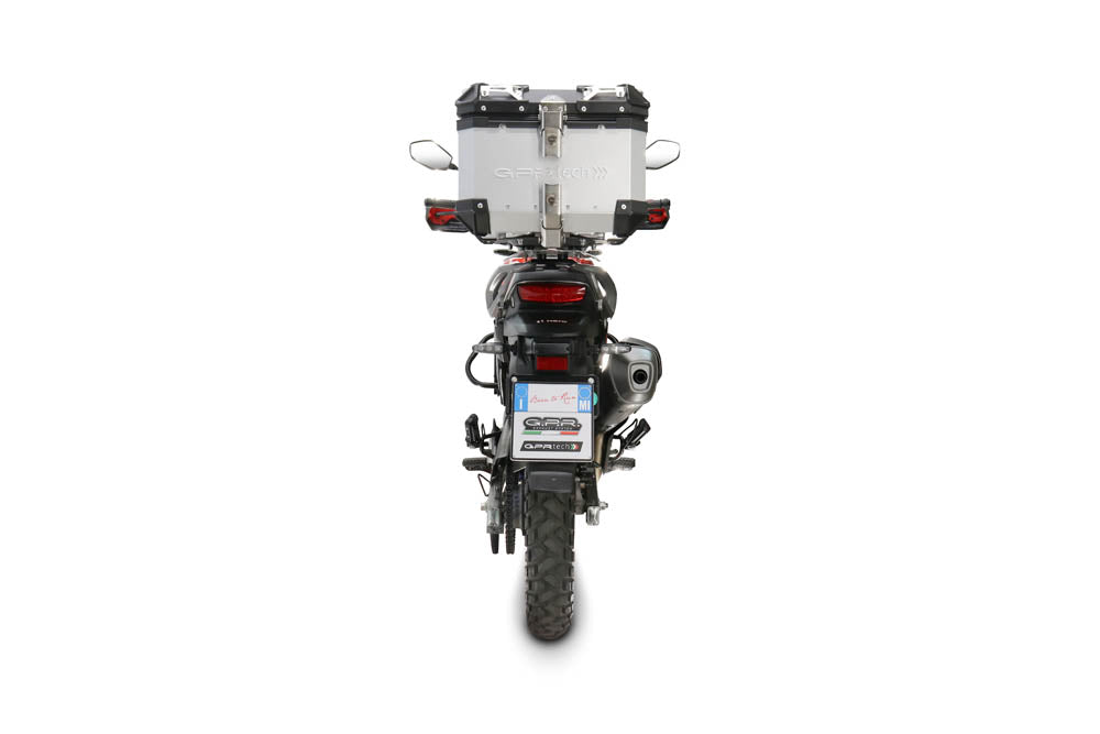 Hero Xpulse 200 4V 2025-2026 GPR Tech 26L Aluminum Top Case, Silver with Mounting Plate - photo 3