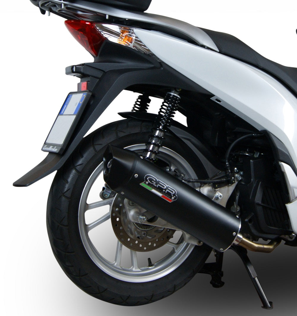 Honda Dylan 150 2000-2006 Exhaust GPR Full System Furore Nero