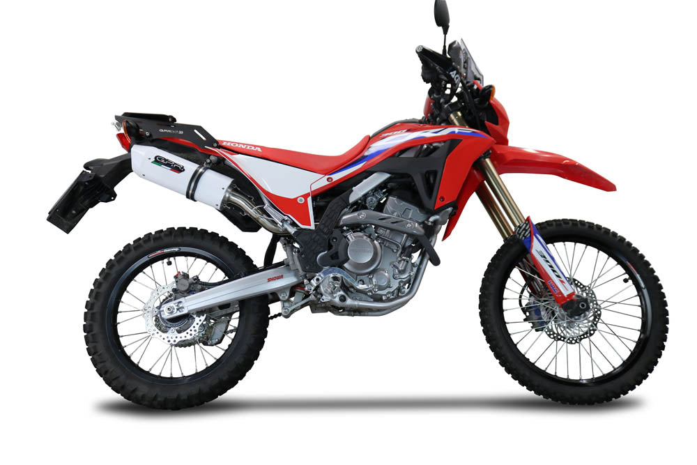 Honda CRF300L - Rally 2021-2024 Exhaust GPR Slip-on Albus Ceramic