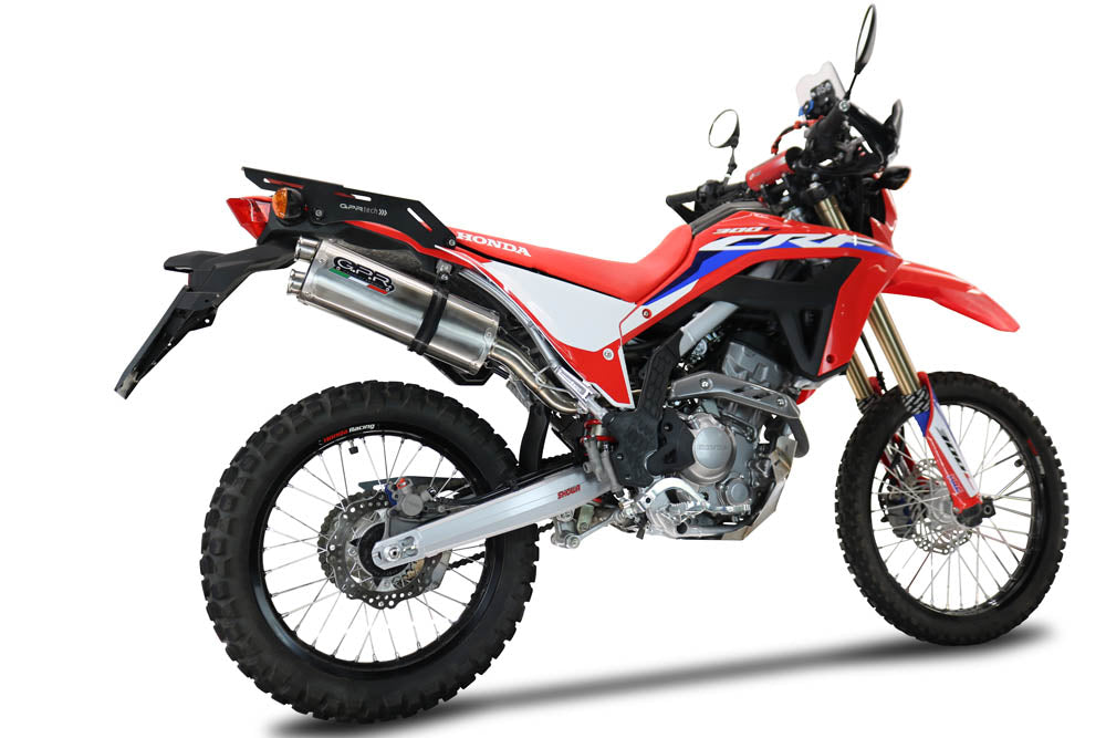 Honda CRF 300L / 300 Rally 2025-2026 Exhaust GPR Slip-on Dual Inox