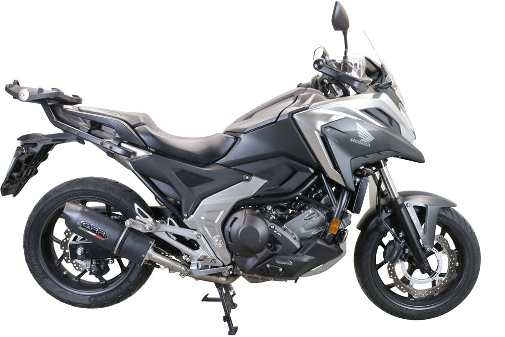 Honda NC750X NC750S Dct 2021-2023 Exhaust GPR Slip-on Furore Evo4 Nero