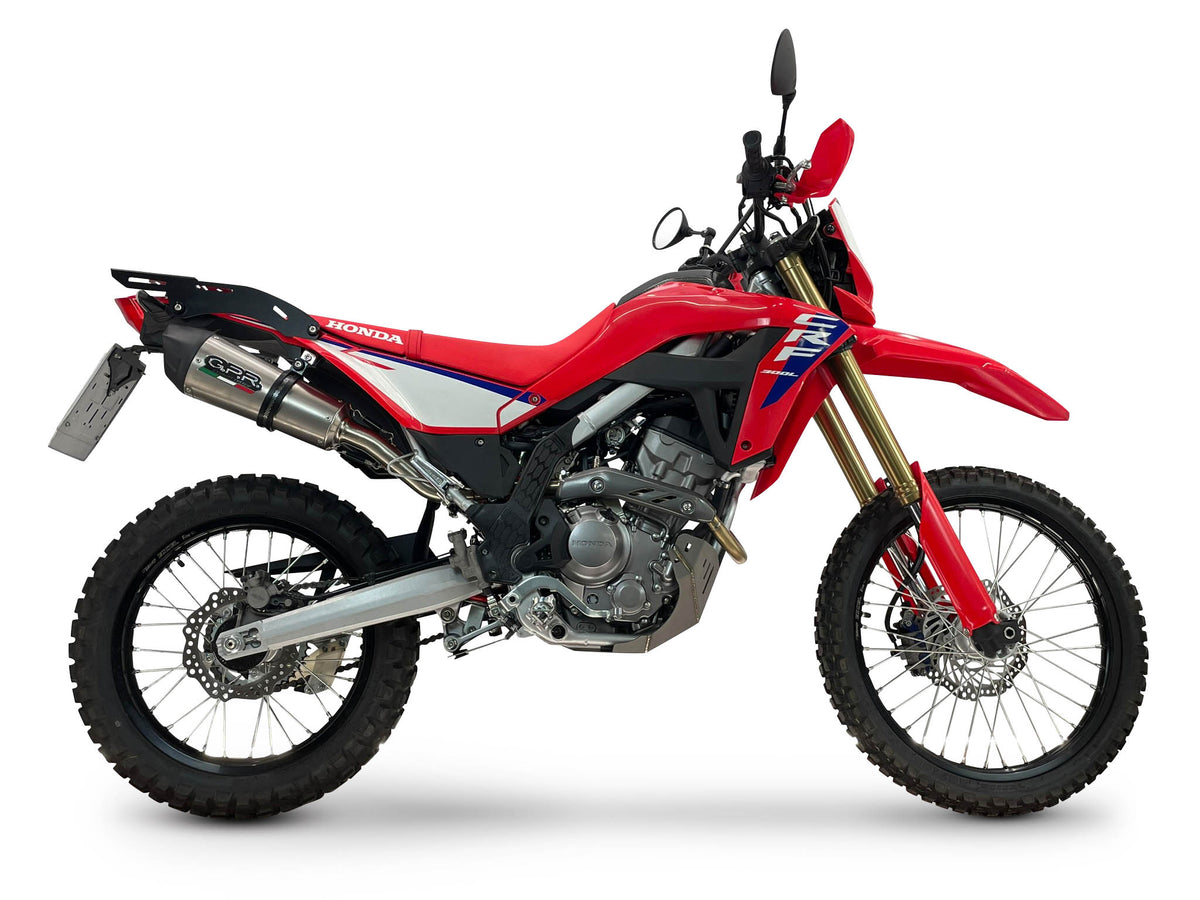 Honda CRF 300L / 300 Rally 2025-2026 Exhaust GPR Slip-on Grand Prix Evo Titanium