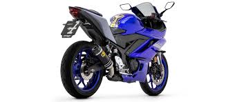 71831AKN Escape Arrow Thunder, oscuro Yamaha YZF-R3 15-24