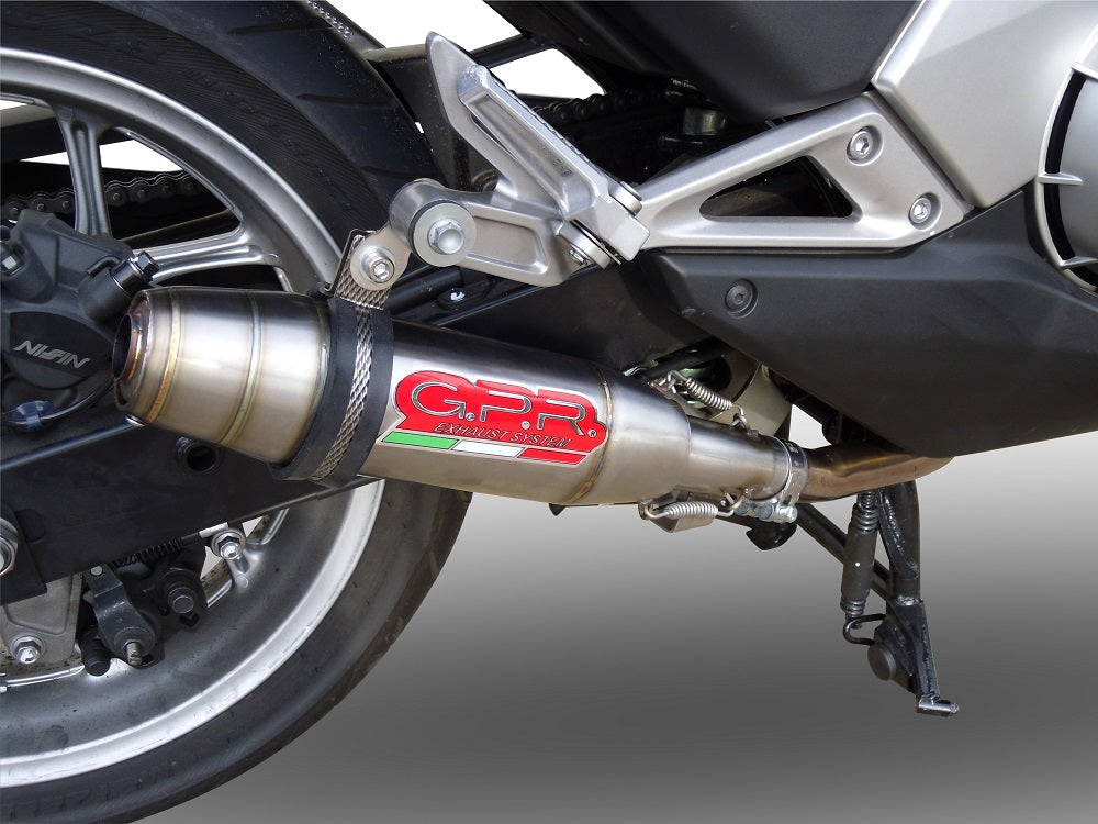 Honda Integra 750 2014-2015 Exhaust GPR Slip-on Deeptone Inox
