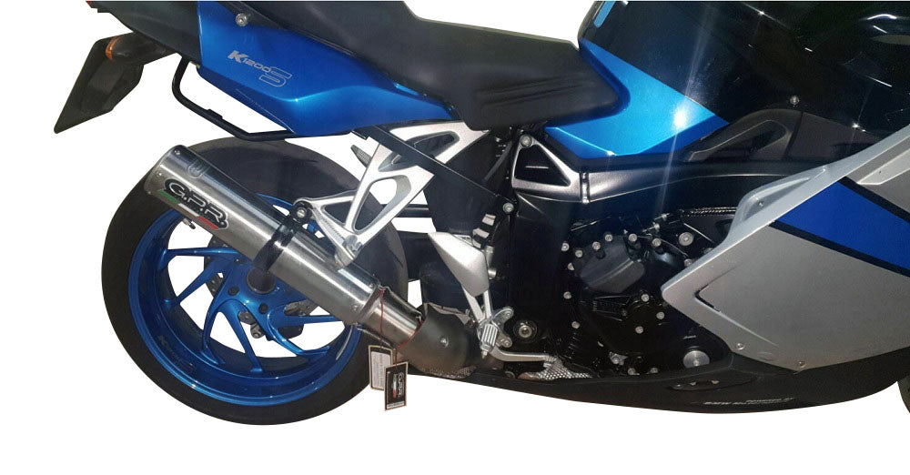 Bmw K1200S K1200R 2004-2008 Exhaust GPR Slip-on M3 Inox