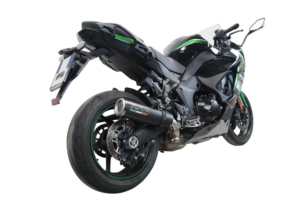 Kawasaki Ninja 1000 Sx 2021-2024 Exhaust GPR Slip-on M3 Black Titanium
