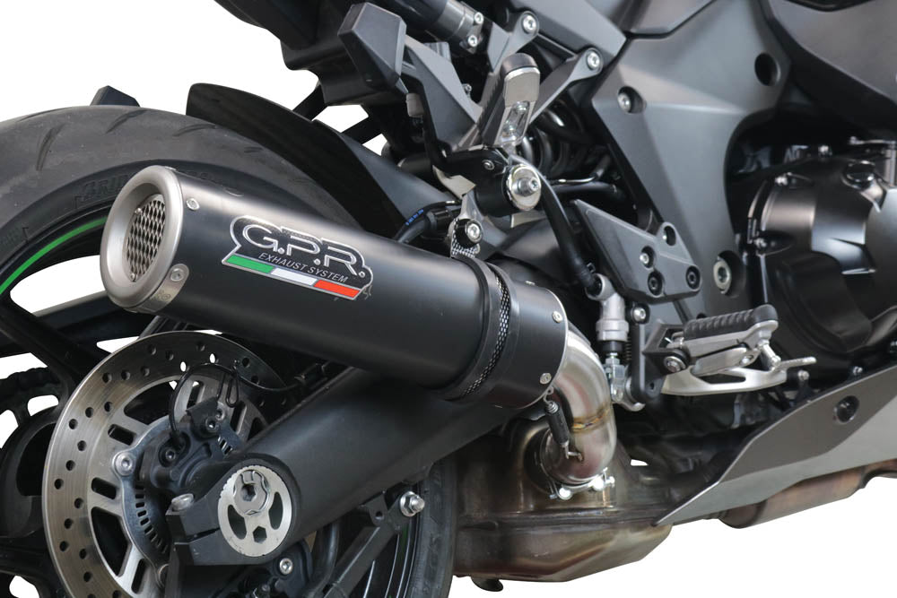 Kawasaki Ninja 1000 Sx 2021-2024 Exhaust GPR Slip-on M3 Black Titanium