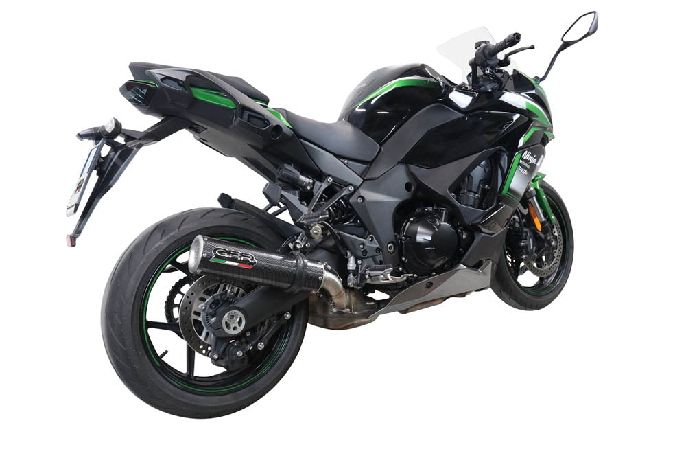Kawasaki Ninja 1000 Sx 2021-2024 Exhaust GPR Slip-on M3 Poppy