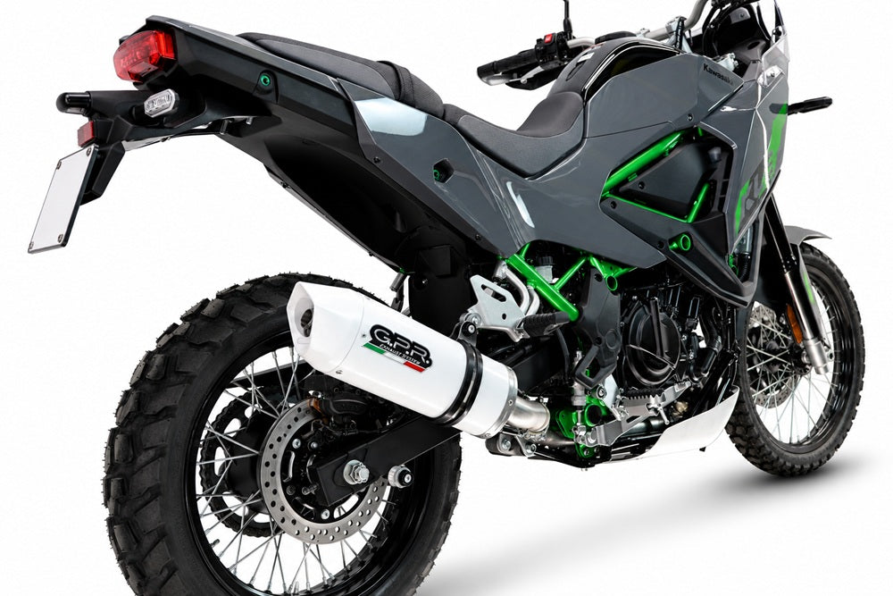 Kawasaki KLE 500 2026-2027 Exhaust GPR Slip-on Albus Ceramic