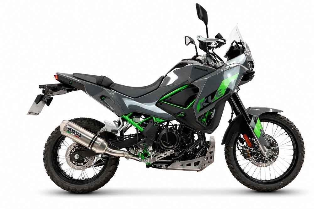 Kawasaki KLE 500 2026-2027 Exhaust GPR Slip-on Penta Adventure Full Titanium