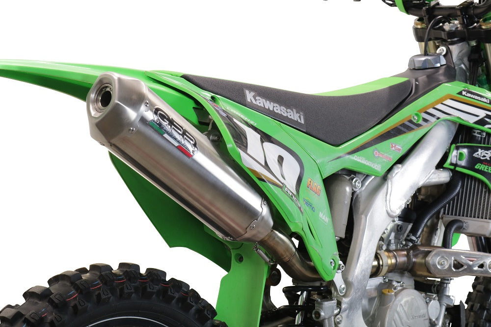 Kawasaki KX250F 2021-2023 Exhaust GPR Full System Pentacross Inox