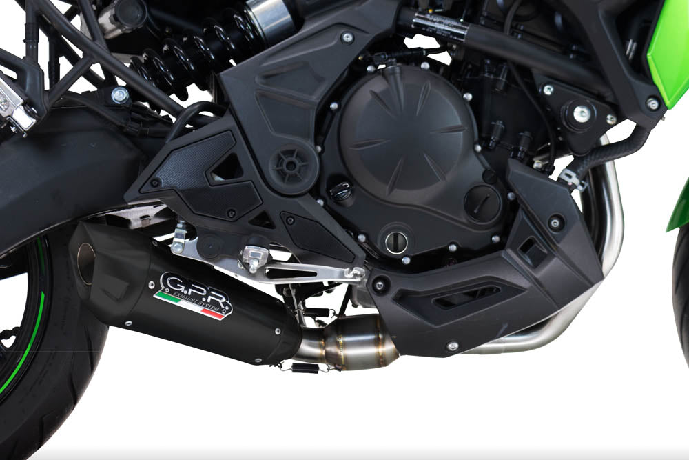 Kawasaki Ninja 650 SSDA 2023-2026 Exhaust GPR Full System GP-Revo Black Titanium