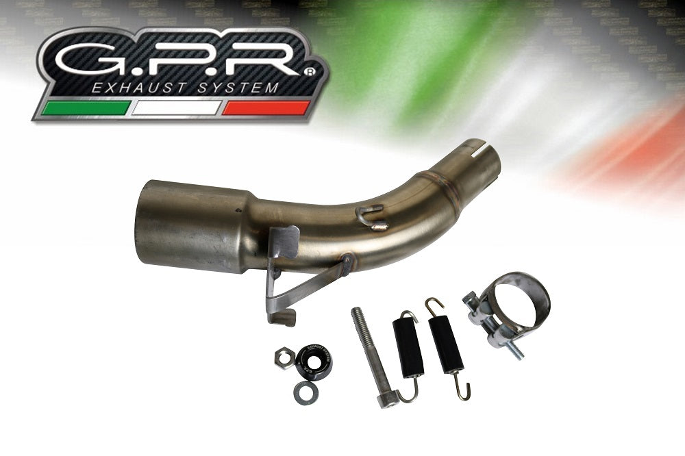 Kawasaki Z125 2019-2020 Exhaust GPR Slip-on Furore Evo4 Nero
