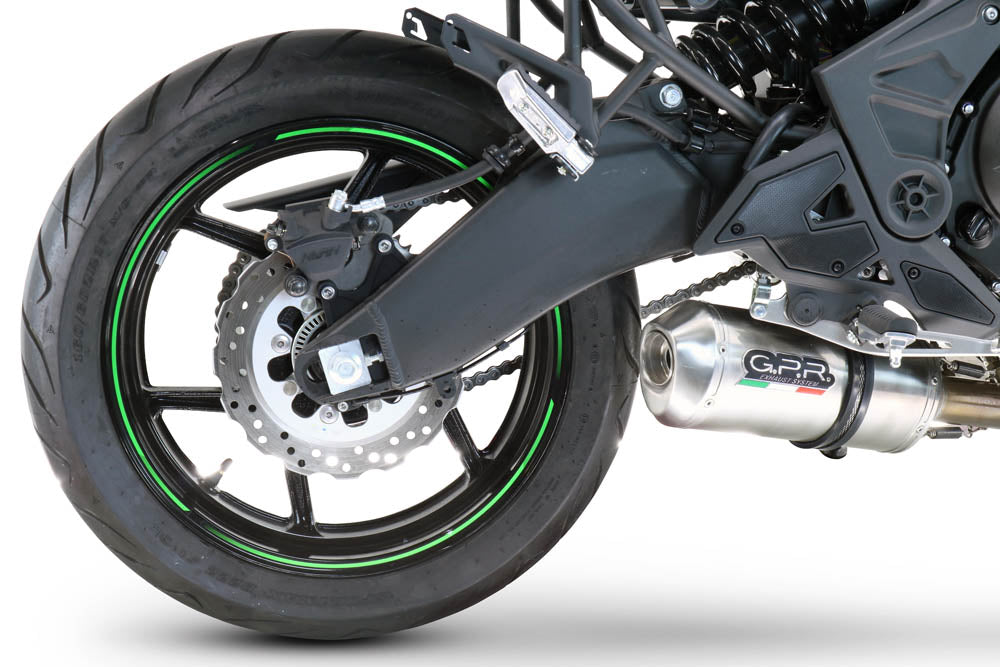 Kawasaki Versys 650 2015-2016 Exhaust GPR Full System Satinox