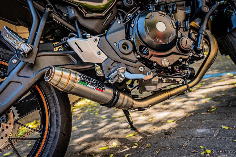 Kawasaki Z650RS 2021-2023 Exhaust GPR Full System Deeptone Inox